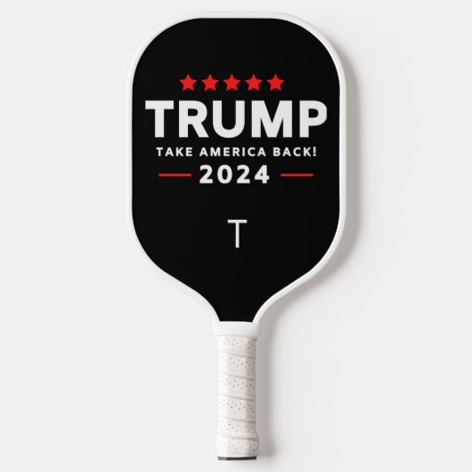 Donald Trump 2024 Neem Amerika terug Pickleball Paddle (Voorkant)