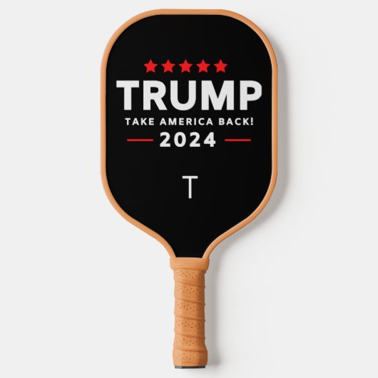 Donald Trump 2024 Neem Amerika terug Pickleball Paddle (Voorkant)