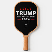 Donald Trump 2024 Neem Amerika terug Pickleball Paddle (Achterkant)