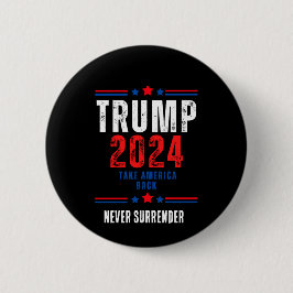 Donald Trump 2024 Neem Amerika terug Ronde Button 5,7 Cm
