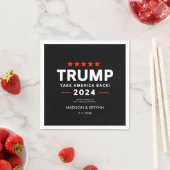 Donald Trump 2024 Neem Amerika terug Servet (Insitu)
