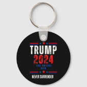 Donald Trump 2024 Neem Amerika terug Sleutelhanger (Voorkant)