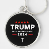 Donald Trump 2024 Neem Amerika terug Sleutelhanger (Voorkant)
