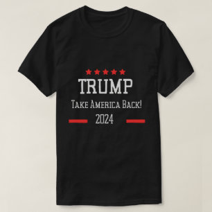 Donald Trump 2024 Neem Amerika terug T-shirt