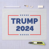 Donald Trump 2024 Neem Amerika terug Tissuepapier (Craft)