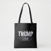 Donald Trump 2024 Neem Amerika terug Tote Bag (Voorkant)