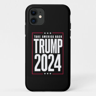 Donald Trump 2024 Neem Amerika Terug Verkiezing Case-Mate iPhone Case