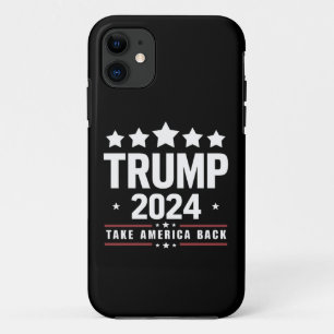 Donald Trump 2024 Neem Amerika Terug Verkiezing Case-Mate iPhone Case