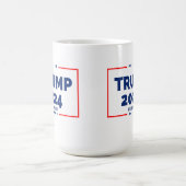 Donald Trump 2024 nooit overgeven Koffiemok (Center)
