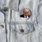 Donald Trump 2024 nooit overgeven Ronde Button 5,7 Cm (In situ)