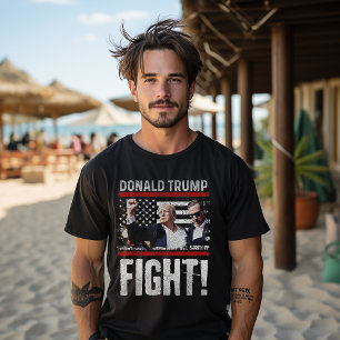 Donald Trump 2024 overleefde schot op verkiezingsb T-shirt