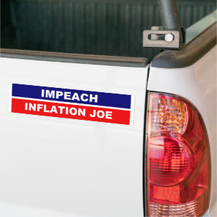 Donald Trump 2024 paars Bumpersticker