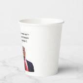 Donald Trump 2024 Papieren Bekers (Links)