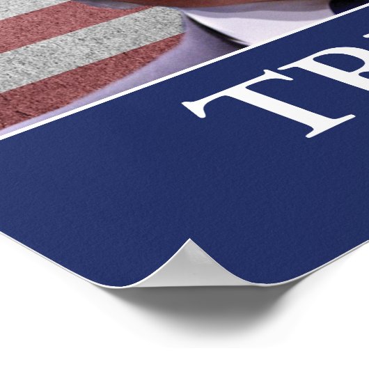 Donald Trump 2024 Poster (Hoek)