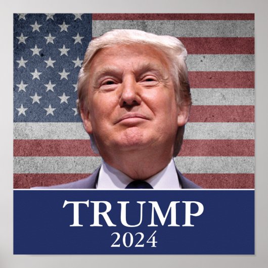 Donald Trump 2024 Poster (Voorkant)