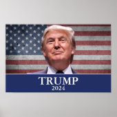 Donald Trump 2024 Poster (Voorkant)