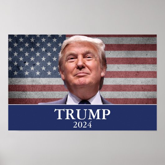 Donald Trump 2024 Poster (Voorkant)