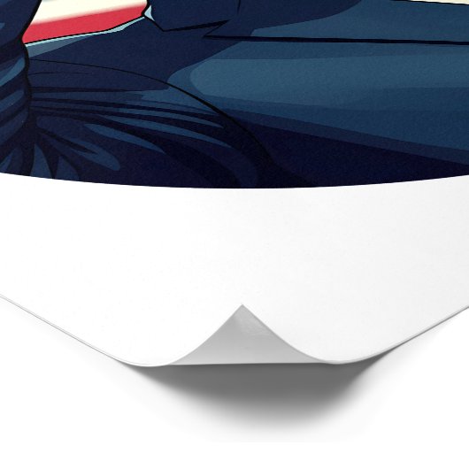 Donald Trump 2024 Poster (Hoek)