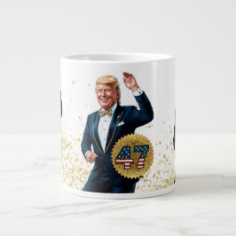 Donald Trump 2024 Presidential 47 Winnaar Grote Koffiekop