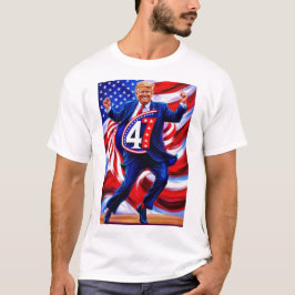 Donald Trump 2024 Presidential 47 Winnaar T-shirt