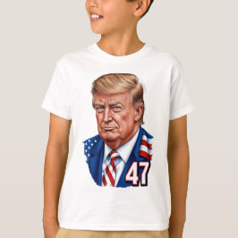 Donald Trump 2024 Presidential 47 Winnaar T-shirt