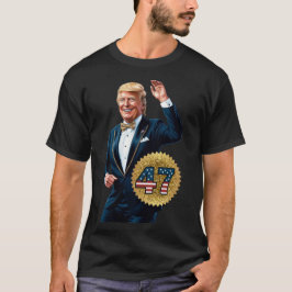 Donald Trump 2024 Presidential 47 Winnaar T-shirt