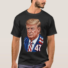 Donald Trump 2024 Presidential 47 Winnaar T-shirt