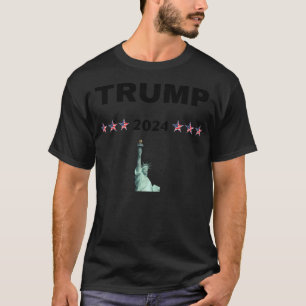 Donald Trump 2024 Presidentsverkiezingen VS Amerik T-shirt