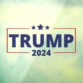 Donald Trump 2024 Raamsticker (Vel 3)