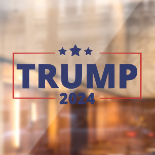 Donald Trump 2024 Raamsticker