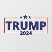 Donald Trump 2024 Raamsticker (Vel)