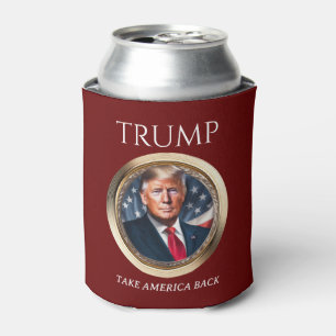 Donald Trump 2024 Republikeinse Rode Collectible Blikjeskoeler
