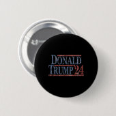 Donald Trump 2024 Ronde Button 5,7 Cm (Voorkant /achterkant)