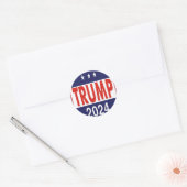 Donald Trump 2024 Ronde Sticker (Envelop)