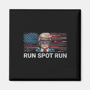 Donald Trump 2024 Run Spot Run Funny Republikeinse Magneet
