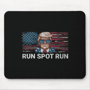 Donald Trump 2024 Run Spot Run Funny Republikeinse Muismat