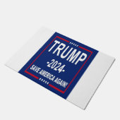 Donald Trump 2024 Save America Again Deurmat (Schuin)