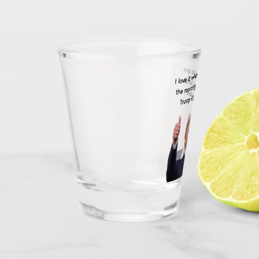 Donald Trump 2024 Shot Glas (Links)