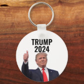 Donald Trump 2024 Sleutelhanger (Voorkant)