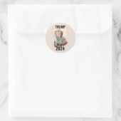 DONALD TRUMP 2024 SPANKS BIDEN STICKERS (Tas)