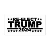 DONALD TRUMP 2024 STAMP WOOD ART HERKIEZEN RUBBERSTEMPEL (Afrduk)