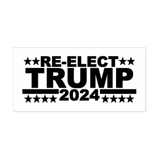 DONALD TRUMP 2024 STAMP WOOD ART HERKIEZEN RUBBERSTEMPEL (Afrduk)