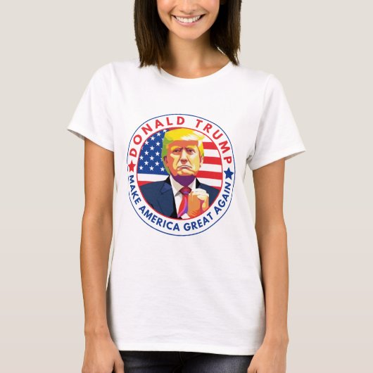 Donald Trump 2024 T-shirt (Voorkant)