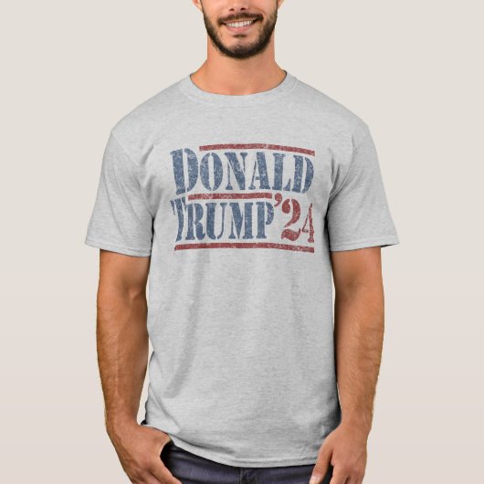 Donald Trump 2024 T-shirt (Voorkant)
