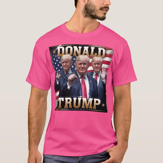 Donald Trump 2024 T-shirt (Voorkant)