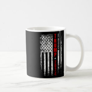 Donald Trump 2024 Take America Back American Flag Koffiemok