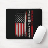Donald Trump 2024 Take America Back American Flag Muismat (Met muis)