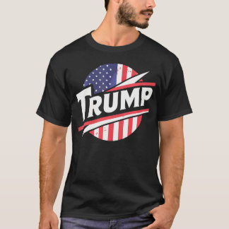 Donald Trump 2024 Take America Back American Flag T-shirt