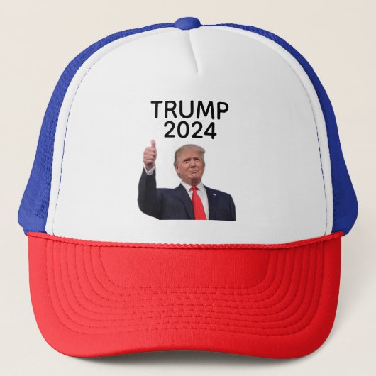 Donald Trump 2024 Trucker Pet (Voorkant)