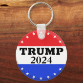 Donald Trump 2024 - Trump voor President Sleutelhanger (Voorkant)